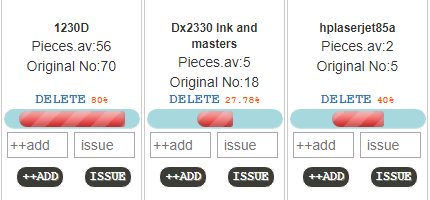 Rikeys inventory real-time tracker